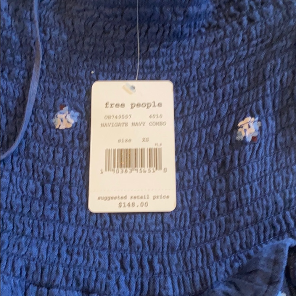 NWT FREE PEOPLE counting daises mini dress - Picture 6 of 9